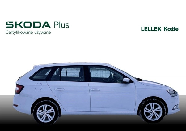 Skoda Fabia cena 54000 przebieg: 65657, rok produkcji 2020 z Puck małe 67